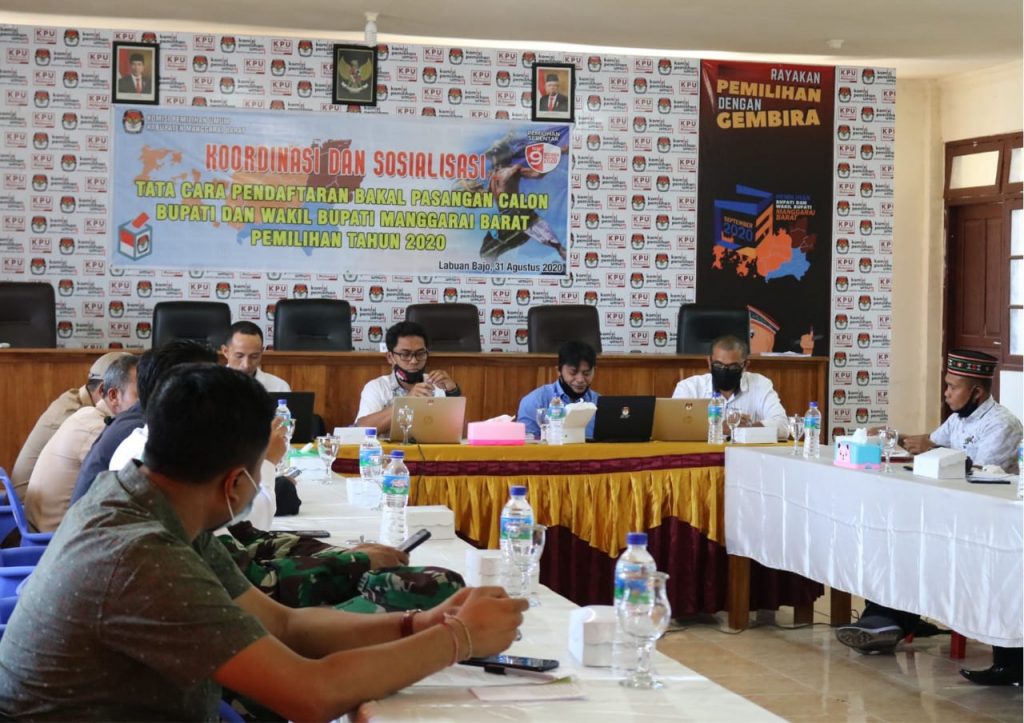 Jelang Pendaftaran Calon, KPUD Mabar Gelar Rapat Koordinasi dengan Multi -stakeholders